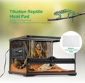 Tikaton Reptile Heat Pad - Adjustable Temperature Under Tank Heater for 10-20gal/30-40gal Tank, Terrarium Heat Mat for T