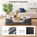 Orthopedic Dog Bed Medium Size Dog, Memory Foam Dog Bed Couch, 30" L
