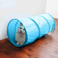 iCAGY Cat Tunnel for Indoor Small Cats Kittens Rabbits, Foldable Tube Toys