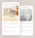 Vivasurge Cat Litter Scoop, Aluminum Alloy Cat Litter Scooper, Cat Litter Picker, Durable and Easy to Clean, Ergonomic Design, Suitable for Cat Litter Box