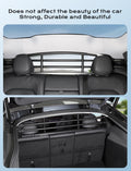 for Tesla Model Y Juniper Dog Barrier Adjustable Large Pet Protective Barrier Anti-bite Heavy-Duty Metal Stainless Steel