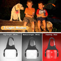 Outopest Dog Lights for Night Walking, Clip on Dog Collar Light - 3 Modes, USB-C Rechargeable, IP65 Waterproof, LED Safety Light for Running, Camping, Climbing, Bike