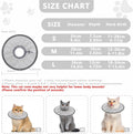 Seyezo Lightweight Cat Cone Collar Soft, Adjustable
