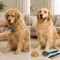 2-in-1 Dematting &Grooming Kit Brush For Cat&Dog