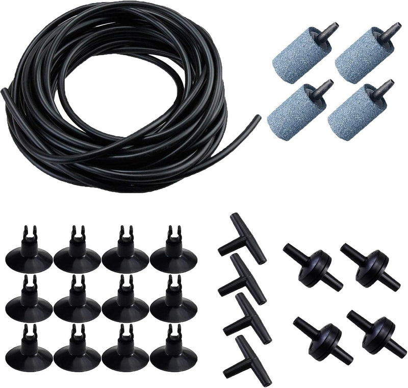 AQUANEAT 25 Feet Aquarium Airline Tubing, Standard 3/16