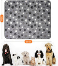 Waterproof Dog Blankets for Large Dogs 50"x60" Dark Grey
