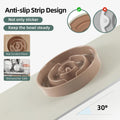 Havniva Elevated Slow Feeder Dog Bowls, 7.3 in Ceramic Slow Feeder Bowl Set