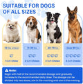 Flea and Tick Protection for Dogs-200 Natural Soft Chewable Fleas Ticks Pests Defense Supplement Supports Skin Coat Immu