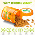 ZENO Hemp Calming Chews for Cats Anxiety 200 pcs - for Travel, Stress, Check-up, Barking or Grooming - Feline Anxiety Relief - Cat Calming Treats - Salmon
