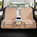 Bark Lover Dog Car Seat Cover for Back Seat,Armrest Compatible, Waterproof Backseat Protector, Nonslip Rear Seat Cover f