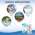 16 in 1 Water Test Kit with 125 Test Strips for Home Water Quality Testing