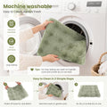 2 Pack Rabbit Mat, Soft Plush Bunny Bedding with Non-Slip Bottom, Washable Fluffy Guinea Pig Cage Liner, Small Pet Sleep
