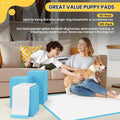 VJJ Puppy Pads 100 Count 30"x26", Great Value Potty Pads for Dogs XL, Large Pee Pads Piddle Pads for Pet Training, Leak-