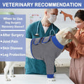 KOESON Dog Surgery Recovery Suit for Front Legs with 100% Cotton Fabric
