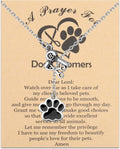 MYOSPARK Dog Paw Print Pendant Necklace - Dog Groomer Gift