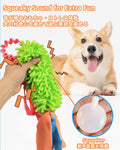 SCHITEC Tug Toy for Dogs, Bungee Tug of War Rope Toys with Squeaky Sound for Small Medium Large Dog, Puppy Training Pull Toy for Exercise & Interactive Play Games