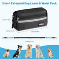 VavoPaw Hands Free Dog Leash with Pouch,Waist Leash, Dog Walking,25-120 lbs