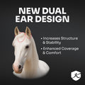 Kensington Protective Products Horse Fly MASK with Web Trim, Atlantis, Large