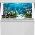iTapnoom Ocean Floor Aquarium Background, Underwater Tropical Fish Coral Reef Aquatic Nature Plant Fish Tank Backdrop De