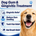 Dog Gingivitis Treatment, Gum Disease & Dog Tooth Pain Relief, 200 Tablets