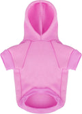 Comfortable Polycotton Dog Hoodie: Soft, Lightweight Puppy Vest for Small and Large Dogs, Highlighting the Heartfelt 'I Only Love My Bed, My Mama, I'm Sorry' Slogan Print Pink Medium
