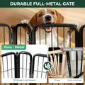 FXW Dog Gate, Extra Wide Adjustable for Openings Up to 219", 32" H