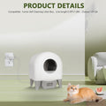 Czepa 12V Replacement for Fumoi Self Cleaning Litter Box Charger Compatible with Automatic Cat Litter Box Self Cleaning Power Supply Replacement for 12V Cat Litter Robot Power Adapter