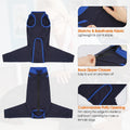 Lelepet Dog Recovery Suit for Rear Legs, Surgery Onesie, Cone Alternative
