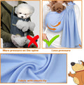 Dog Sling Carrier for Small Dogs, Adjustable Cat Sling Carrier
