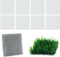 LINLAN 9 Pieces 3.1X3.1in (8X8cm) Aquarium Moss Mesh, 304 Stainless Steel Aquatic Moss Wall, Easy to Cut, for Fixing and