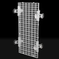 OIIKI 16PCS Aquarium Fish Tank Divider with Suction Cup, White