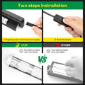 T5 Reptile Light Fixture Combo Kit 8W Light Fixture Reptile Terrarium Hood 10.0 UVB Light Bulb Fluorescent Tube Ideal fo