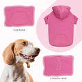 Dog Hoodie Dog Sweaters for Large Dogs Dog Sweater Solid Soft Brushed Fleece Dog Clothes Dog Hoodie Sweatshirt with Pock