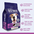 Dr. Gary's Best Breed Air-Dried Dog Treats & Food Topper – New Zealand Venison, Single Protein for Sensitive Dogs, Grain