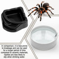 6 Pcs Spider Micro Water Bowls, Tarantula Enclosure Accessories, Mini Resin Dish for Tarantula, Spider, Millipede and Ti