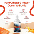 Wild Alaskan Omega 3 Fish Oil for Dogs & Cats, 16 fl oz