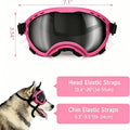 Dog Goggles for Medium Large Breed UV Protection Windproof Anti-Fog Eyewear