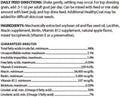 HealthyCoat Goat Formula: Quart. Skin, Coat, Body Condition, Allergies, Immune System, Milk Production.
