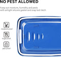 EIwichen Dog and Cat Food Storage Container with Scoop - 5-10 Lbs Pet Food Container with Airtight Lid, Dry Food Bin BPA Free, Kibble Container, for Pet, Cat, Dog, Bird Seed, e