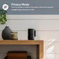 Luna 2K Indoor Camera for Home Security, Dual-Band WiFi 360° Pan-Tilt