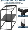 40 Gallon Metal Fish Tank Stand, Aquarium & Terrarium Stand for Home Office