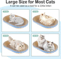 Cat Scratcher Bed 23.6x14.9” Extra Large Cardboard Cat Scratching Bed