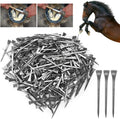 Horseshoe Nail, 250Pcs 2 Inch E6 Steel Horse Shoe Nails Hoof Peg Securing Tool for Horse Race Training Equestrian Sports