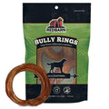 Redbarn Pet Products All-Natural 4" Bully Stick Rings for Dogs - Premium Grain-Free & Rawhide-Free Single Ingredient Long Lasting Low Odor Dental Treat for Chewers - 3 Count