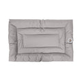Carolina Pet Co. Brutus Tough Chew Resistant Comfort Cushion, Dog Bed, Durable (Gray, Large)