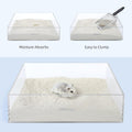 Niteangel Training Litter Potty Sand: 1.4 L x 2 Absorb Odor & No Dust