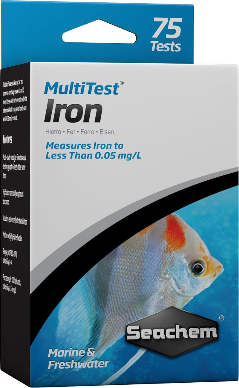 Seachem MultiTest: Iron 75 Tests