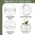 Plastic Fish Bowls 4 Pack 27 Oz Clear Unbreakable Vases Bowls