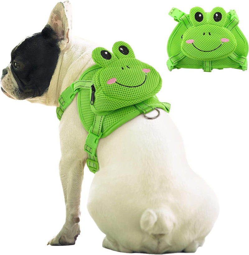 IDOMIK Frog Dog Backpack Harness