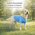Lovelonglong Pet Clothing Dog Costumes Basic Blank T-Shirt Tee Shirts for Large Dogs Green XXXXL